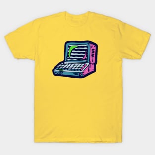 Retro Turbo Desktop PC Personal Computer T-Shirt